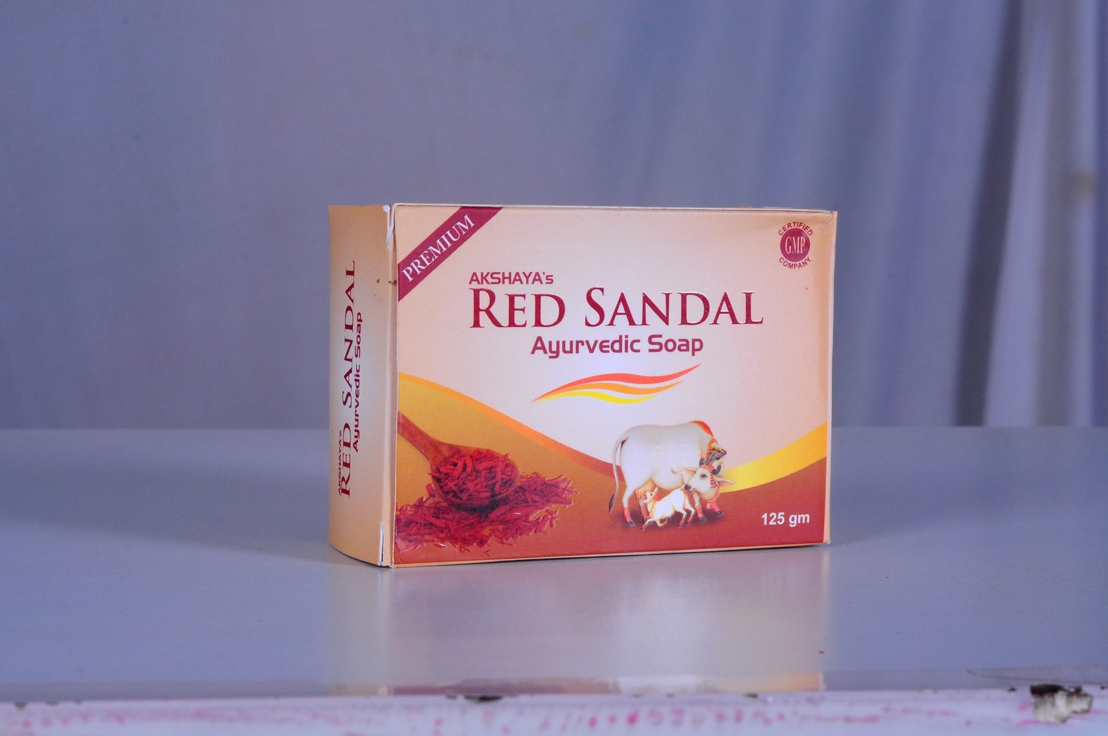 Akshaya's Red Sandal Ayurvedic Soap
